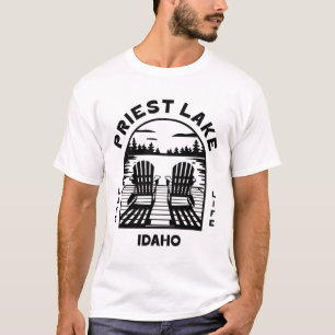 Priest Lake Idaho Outdoors Vintage  T-Shirt