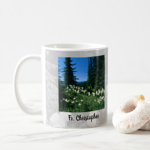 Priest Landscape Personalised Coffee Mug