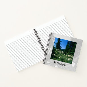 Priest Landscape Personalised Notebook