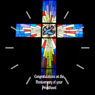 Priest Ordination Anniversary Gift Cross Watch