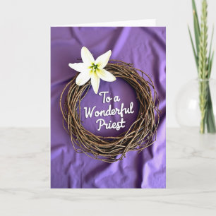 Priest Wonderful Thoughts Card