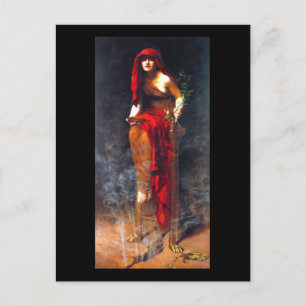 Priestess of Delphi ~ Collier Fine Art Painting Postcard