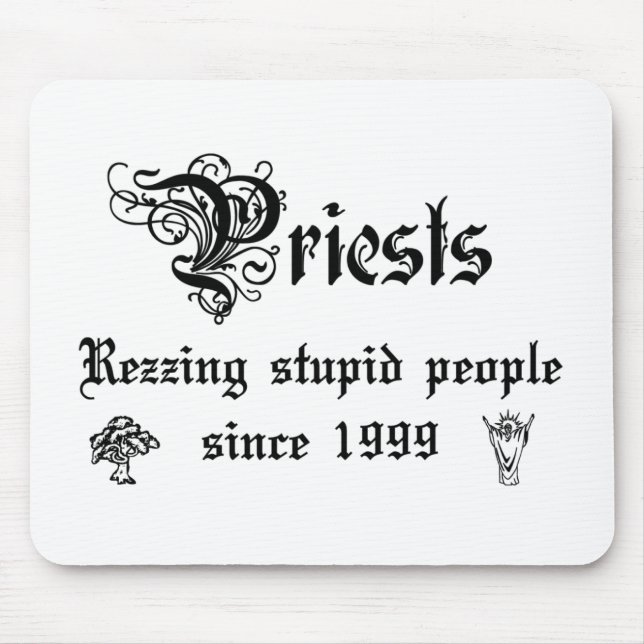 Priests Mouse Pad (Front)