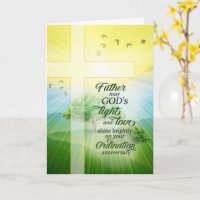 Priest's Ordination Anniversary Sunlit Meadow