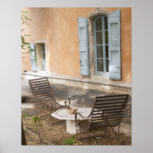 Prieure de St Jean de Bebian. Pezenas region. Poster