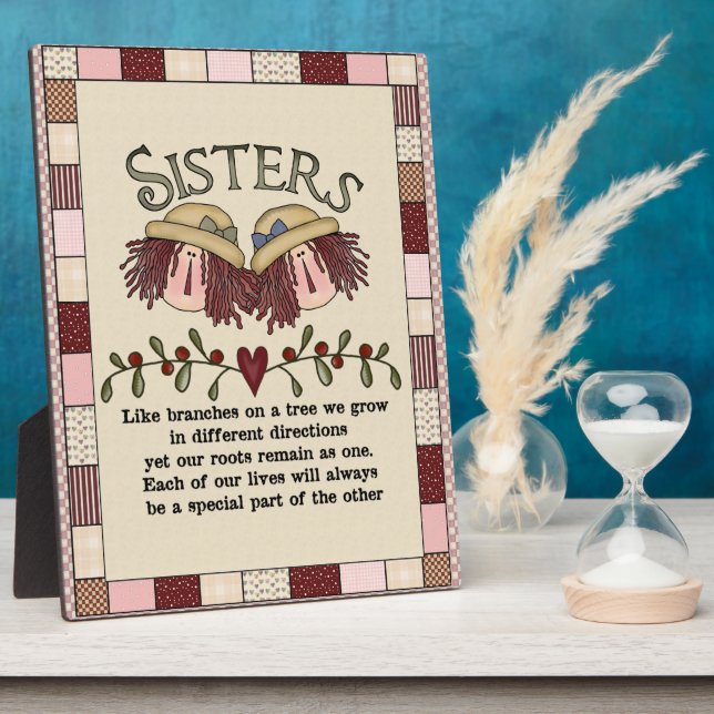Prim Sisters Poem Plaque (Side)
