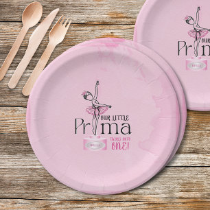 Prima Ballerina Birthday Plate