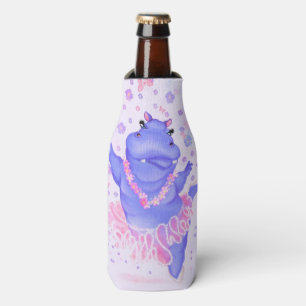 Prima Ballerina Hippo - Happy Dancer - Bottle Cooler