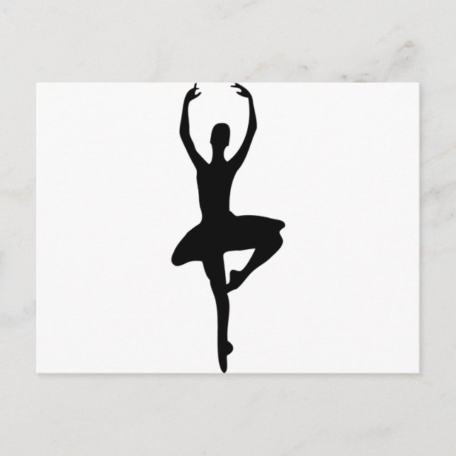 prima ballerina icon postcard (Front)