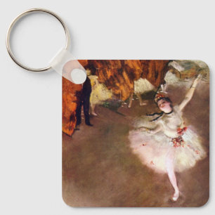 Prima Ballerina, Rosita Mauri by Edgar Degas Key Ring