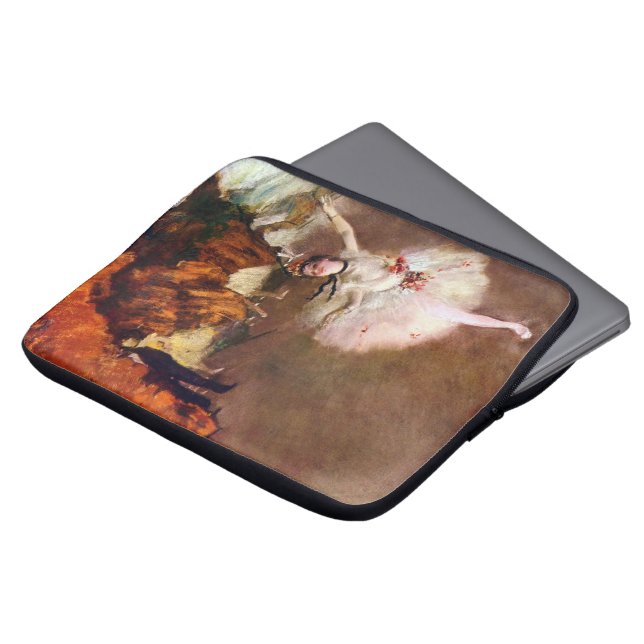 Prima Ballerina, Rosita Mauri by Edgar Degas Laptop Sleeve (Front Top)