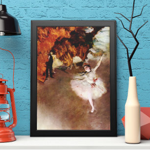 Prima Ballerina, Rosita Mauri by Edgar Degas Poster