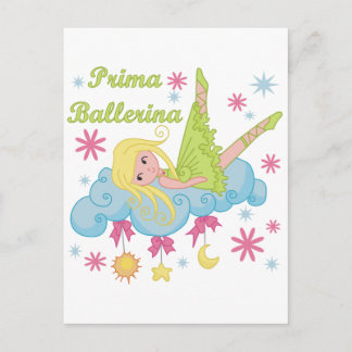 Prima Ballerina Tshirts and Gifts Postcard