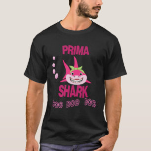 Prima Shark  Cousin Playera para Prima en Espanol T-Shirt