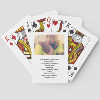 Primadonna Playing Cards