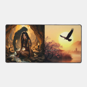 Primal Cave Charm no 5 (in series of 14) Desk Mat