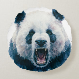 Primal Power 005 – Panda Round Cushion