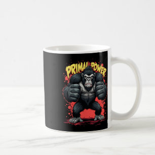 Primal Power Boxing Gorilla Strength Coffee Mug
