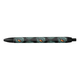Primal Reptile Predator Eye Black Ink Pen
