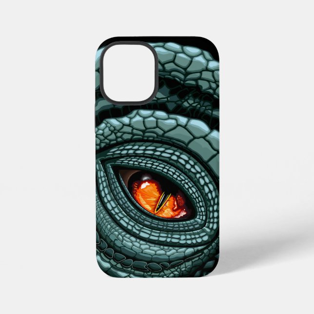 Primal Reptile Predator Eye iPhone Case (Back)