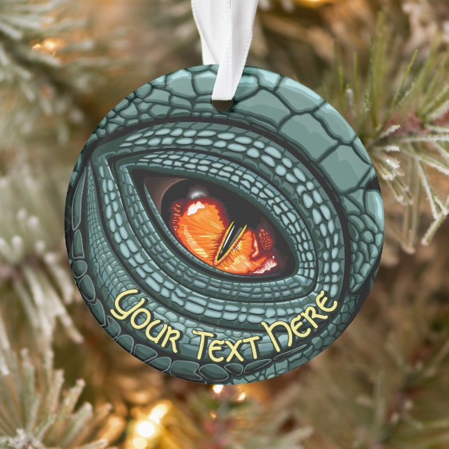Primal Reptile Predator Eye Ornament (Tree)