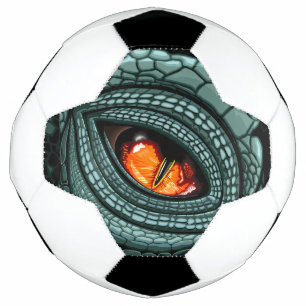 Primal Reptile Predator Eye Soccer Ball