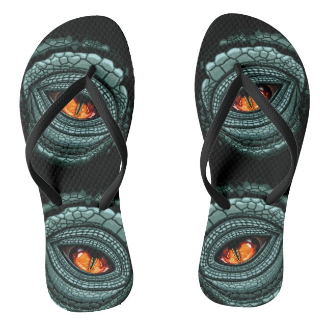 Primal Reptile Predator Eye Thongs (Footbed)
