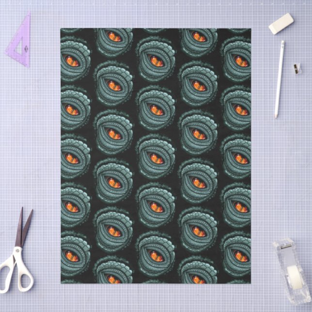 Primal Reptile Predator Eye Tissue Paper (Craft)