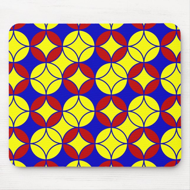 Primary Circles-10-COMPUTER MOUSEPAD (Front)