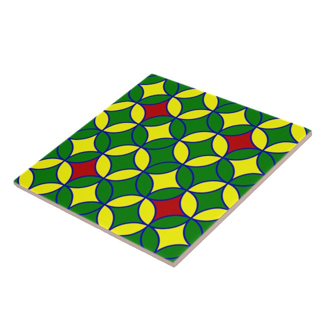 Primary Circles-11-CERAMIC TILE (Side)