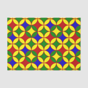 Primary Circles-6-TISSUE WRAPPING PAPER