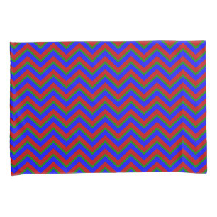 Primary Colors-Chevron 08-Pillow Case Set Pillowcase