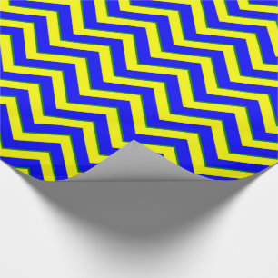 Primary Colors-CHEVRON 18-Gift Wrapping Paper