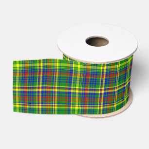Primary Colors PLAID 10-Grosgrain Ribbon Grosgrain Ribbon