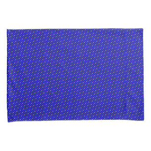 Primary Colors-Polka Dots,Blue-Pillow Case Set Pillowcase