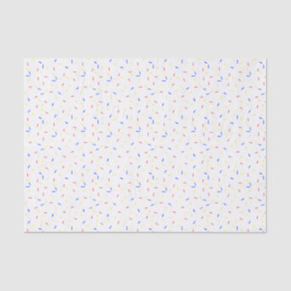 Primary Colour Sprinkles Tissue Paper