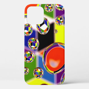 Primary Colours Art iPhone 12 Case