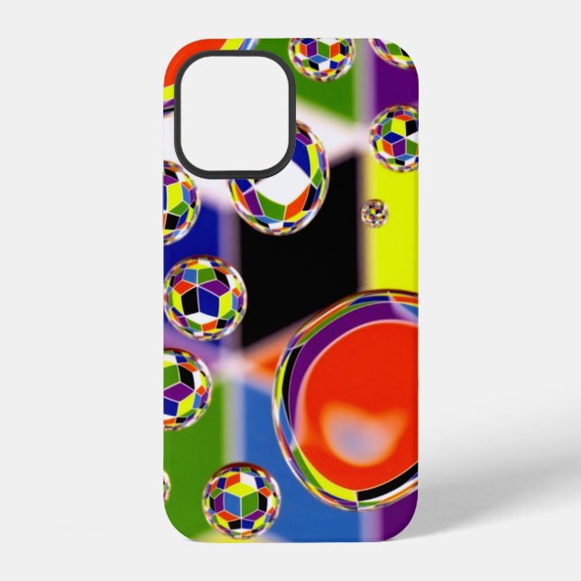 Primary Colours Art iPhone Case (Back)