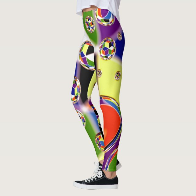 Primary Colours Art Leggings (Left)