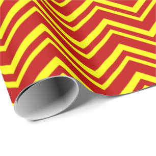 Primary Colours-CHEVRON 01-Gift Wrapping Paper