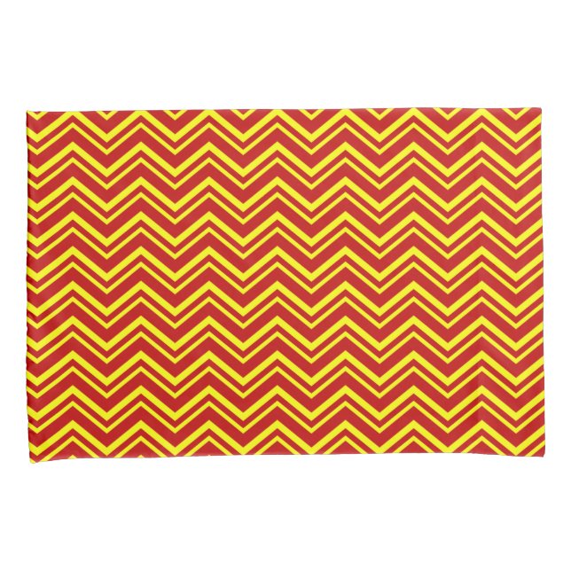 Primary Colours-Chevron 01-Pillow Case Set Pillowcase (Front-Right)
