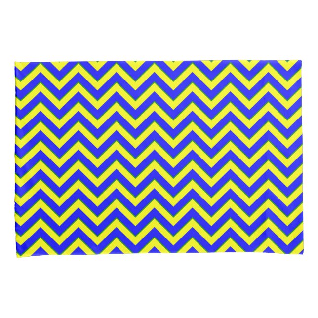 Primary Colours-Chevron 18-Pillow Case Set Pillowcase (Front-Right)
