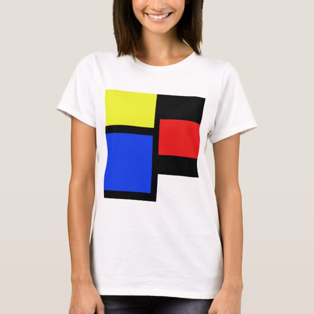 Primary colours Colorblock T-Shirt (Front)
