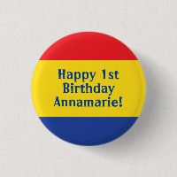 Primary Colours Kid's Birthday Party