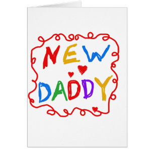 Primary Colours New Daddy Tshirts and Gifts
