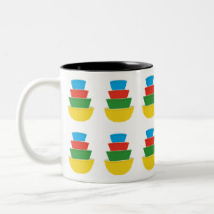 Primary Colours Pyrex Coffee Mug
