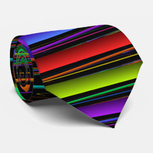 Primary Colours Striped Tie