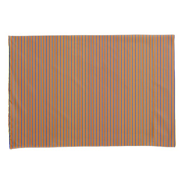 Primary Colours-Stripes 01-Pillow Case Set Pillowcase (Front-Right)