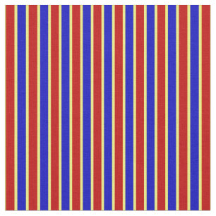 Primary Colours-Stripes 11-Fabric Fabric
