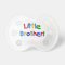 Primary Colours Text  Little Brother Pacifier